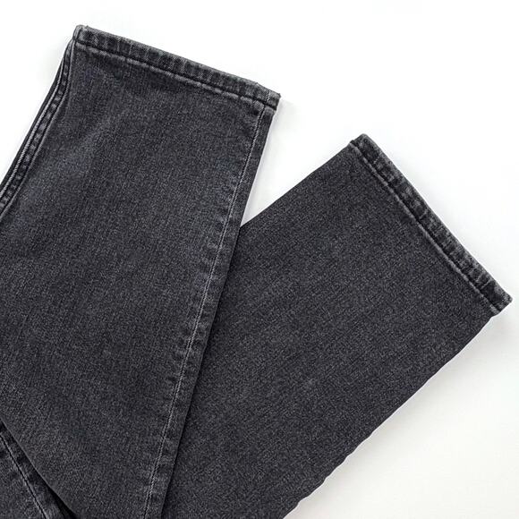 Everlane The Curvy Cheeky Jean Size 32 Crop Washed Black Gray High Rise Denim - Picture 6 of 12